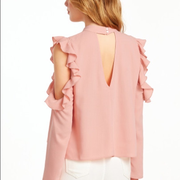 🆕Open/Off Shoulder Ruffle Top - Picture 4 of 5